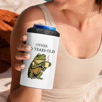 40th Birthday Gifts for Women 4 in 1 Can Cooler Tumbler Funny Frog Other And You - Wonder Print Shop