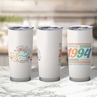 Funny Birthday Gifts For Women Tumbler Cup Aged To Perfection 30th Birthday Making The World A Better Place Since 1994 - Wonder Print Shop