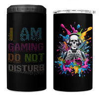 Funny Gamer 4 in 1 Can Cooler Tumbler I Am Gaming Do Not Disturb - Wonder Print Shop