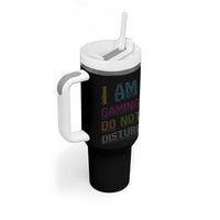 Funny Gamer Tumbler With Handle I Am Gaming Do Not Disturb - Wonder Print Shop