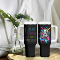 Funny Gamer Tumbler With Handle I Am Gaming Do Not Disturb - Wonder Print Shop