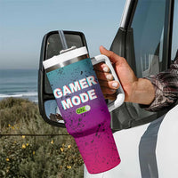 Funny Gamer Tumbler With Handle I Paused My Game To Be Here - Wonder Print Shop