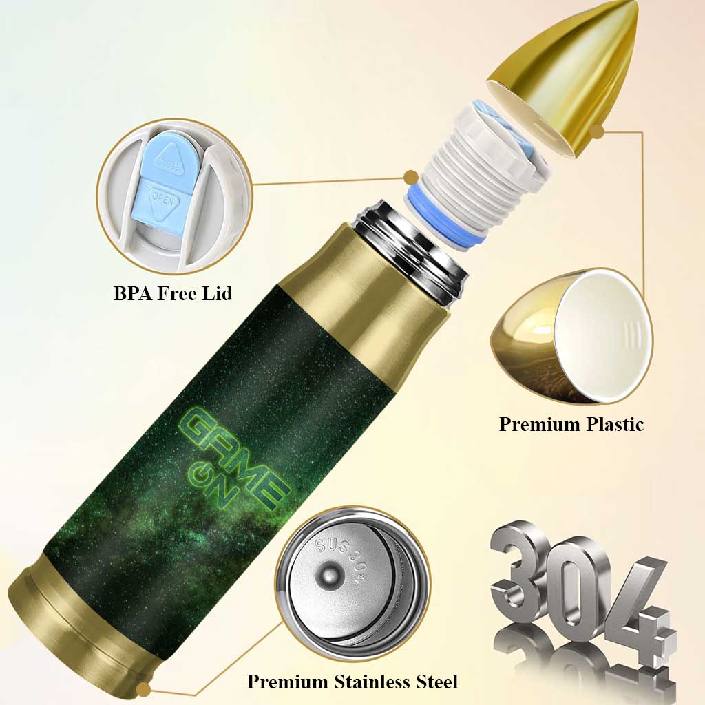 Funny Gamer Bullet Tumbler Gamer Mode On Gifts For Teenage Boys Men
