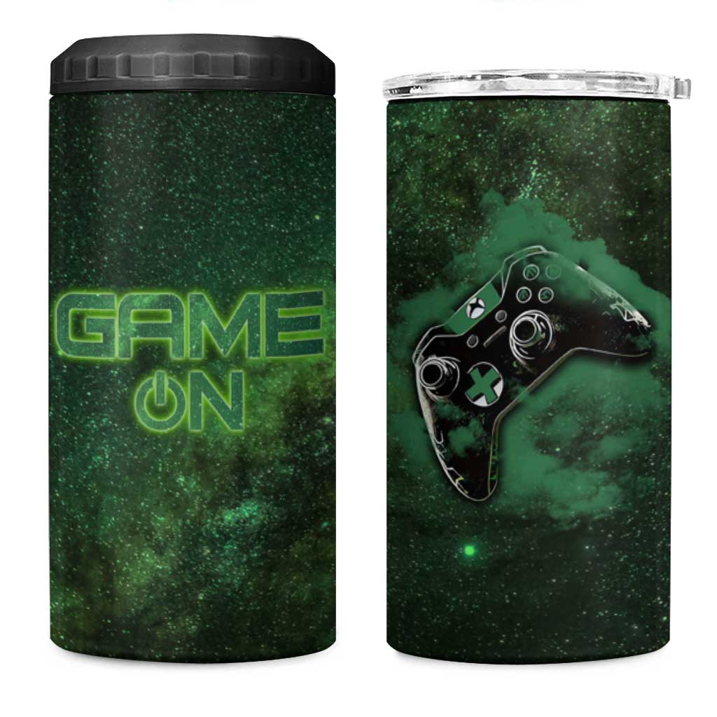 Funny Gamer 4 in 1 Can Cooler Tumbler Gamer Mode On Gifts For Teenage Boys Men - Wonder Print Shop