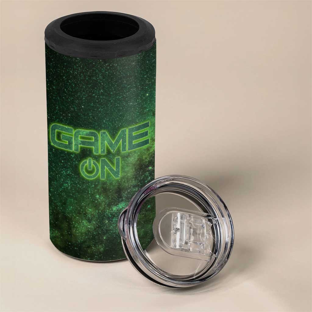 Funny Gamer 4 in 1 Can Cooler Tumbler Gamer Mode On Gifts For Teenage Boys Men - Wonder Print Shop