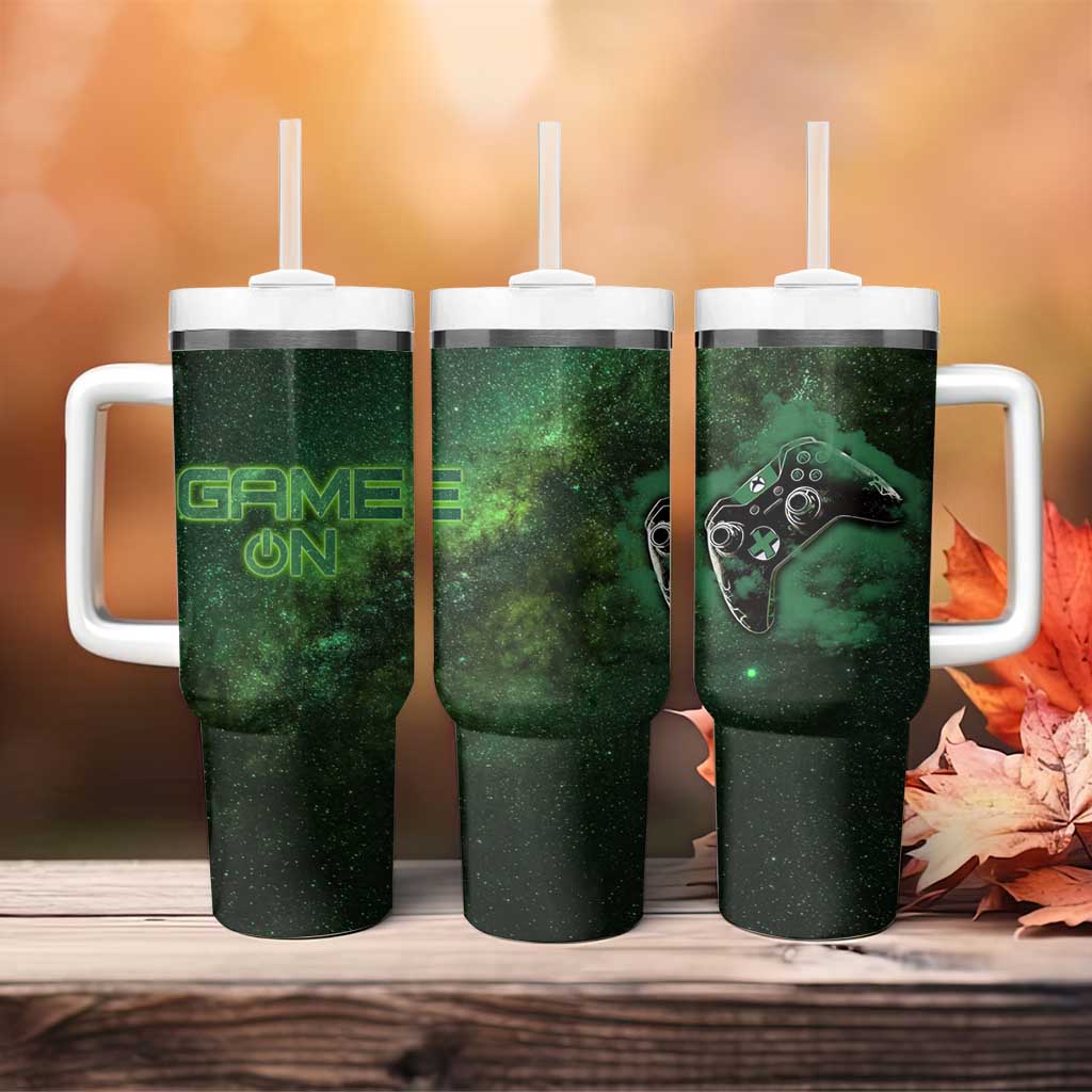 Funny Gamer Tumbler With Handle Gamer Mode On Gifts For Teenage Boys Men - Wonder Print Shop