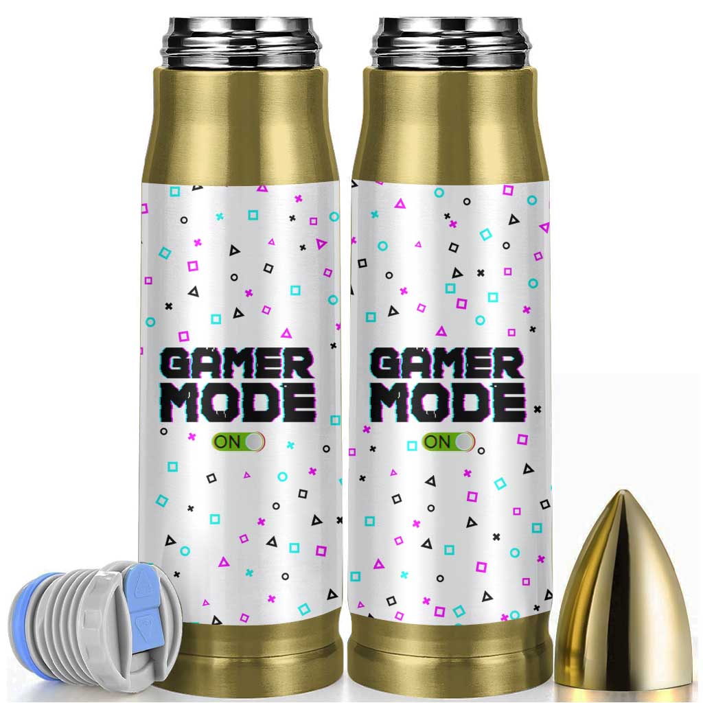 Gifts For Gamer Bullet Tumbler Gamer Mode On Gaming Teenage Boys Men
