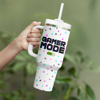Gifts For Gamer Tumbler With Handle Gamer Mode On Gaming Teenage Boys Men - Wonder Print Shop