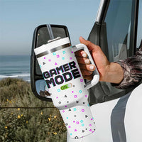 Gifts For Gamer Tumbler With Handle Gamer Mode On Gaming Teenage Boys Men - Wonder Print Shop