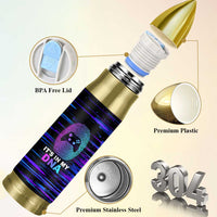 Funny Gamer Bullet Tumbler Gaming Is My DNA