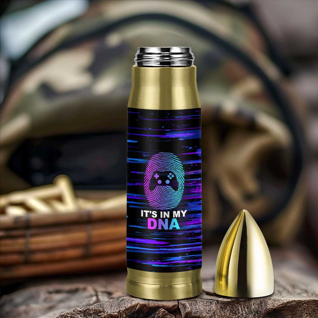 Funny Gamer Bullet Tumbler Gaming Is My DNA
