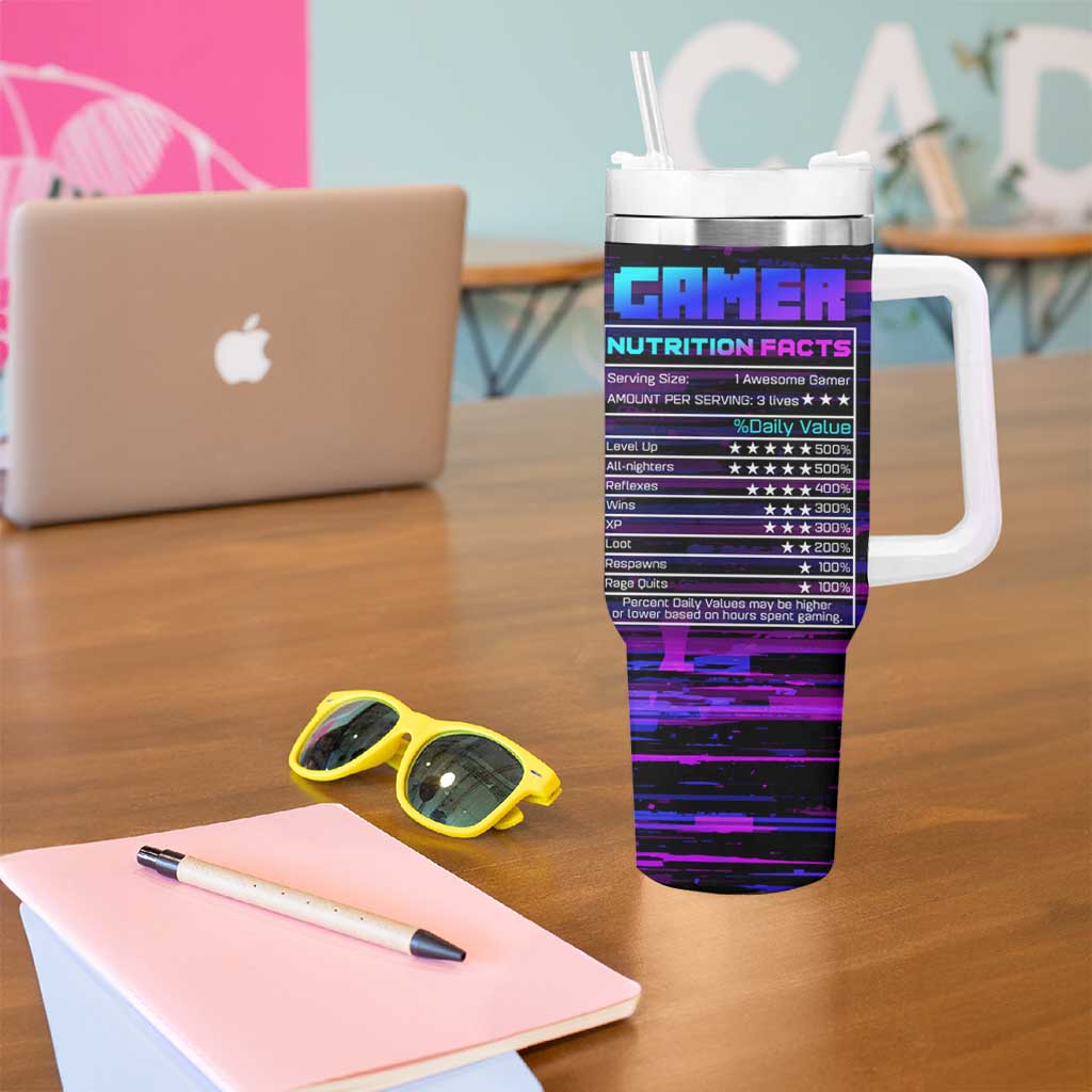 Funny Gamer Tumbler With Handle Gaming Is My DNA - Wonder Print Shop