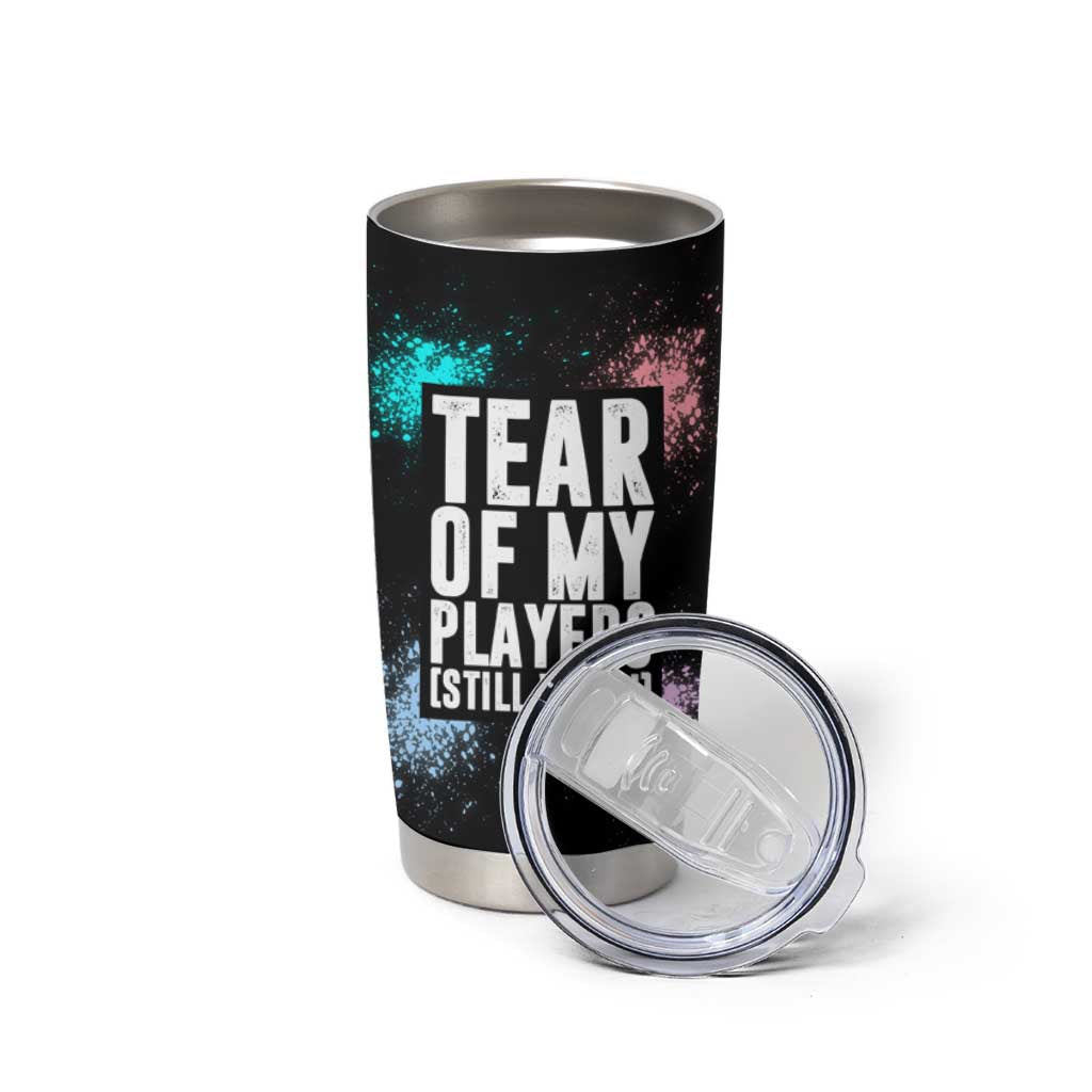 Funny Gamer Tumbler Cup Tears Of My Players Gaming Teenage Boys Men - Wonder Print Shop