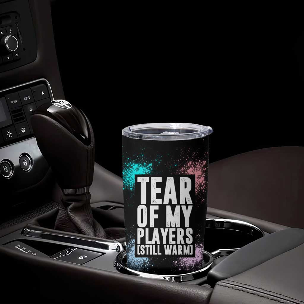 Funny Gamer Tumbler Cup Tears Of My Players Gaming Teenage Boys Men - Wonder Print Shop