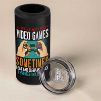 Funny Gamer 4 in 1 Can Cooler Tumbler I Don't Always Play VIdeo Games Retro Gaming - Wonder Print Shop