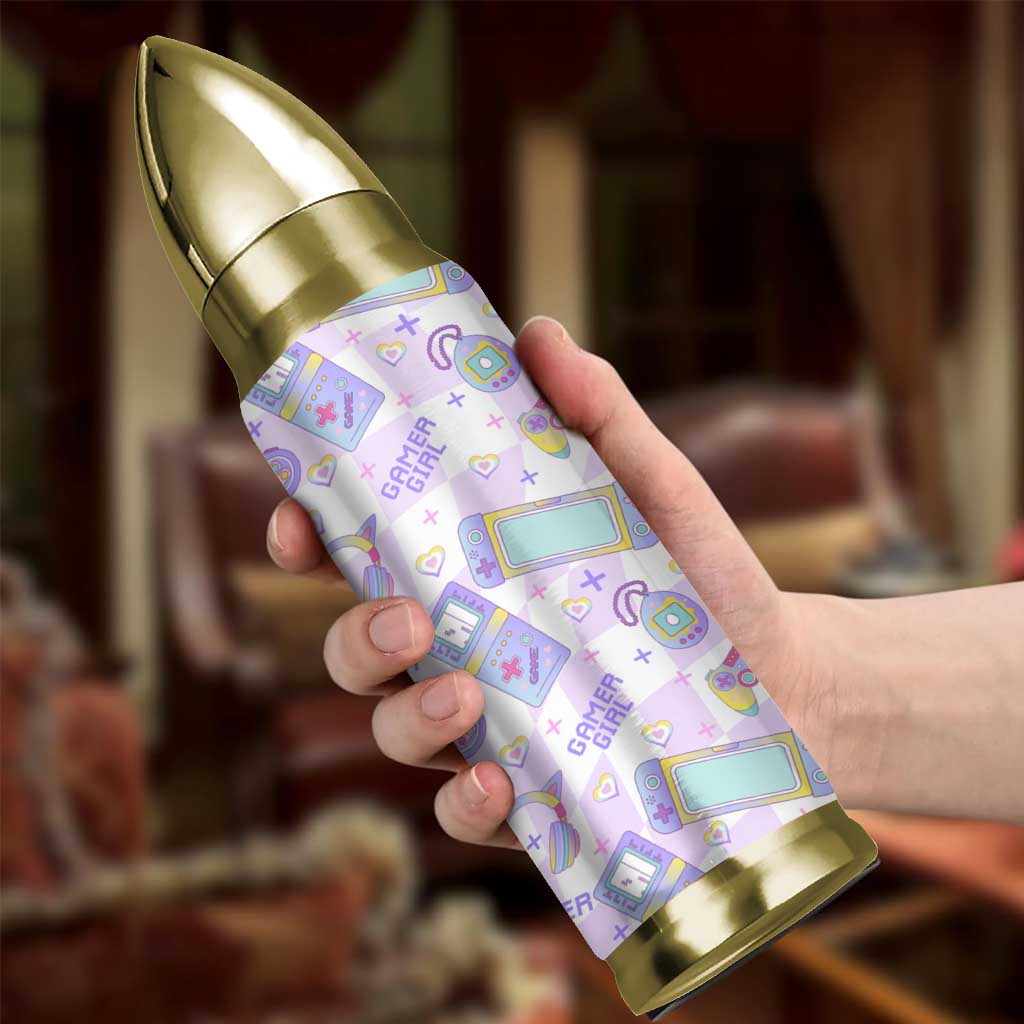 Funny Gifts For Gamer Girl Bullet Tumbler