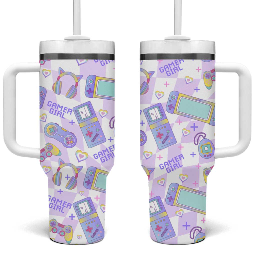 Funny Gifts For Gamer Girl Tumbler With Handle - Wonder Print Shop