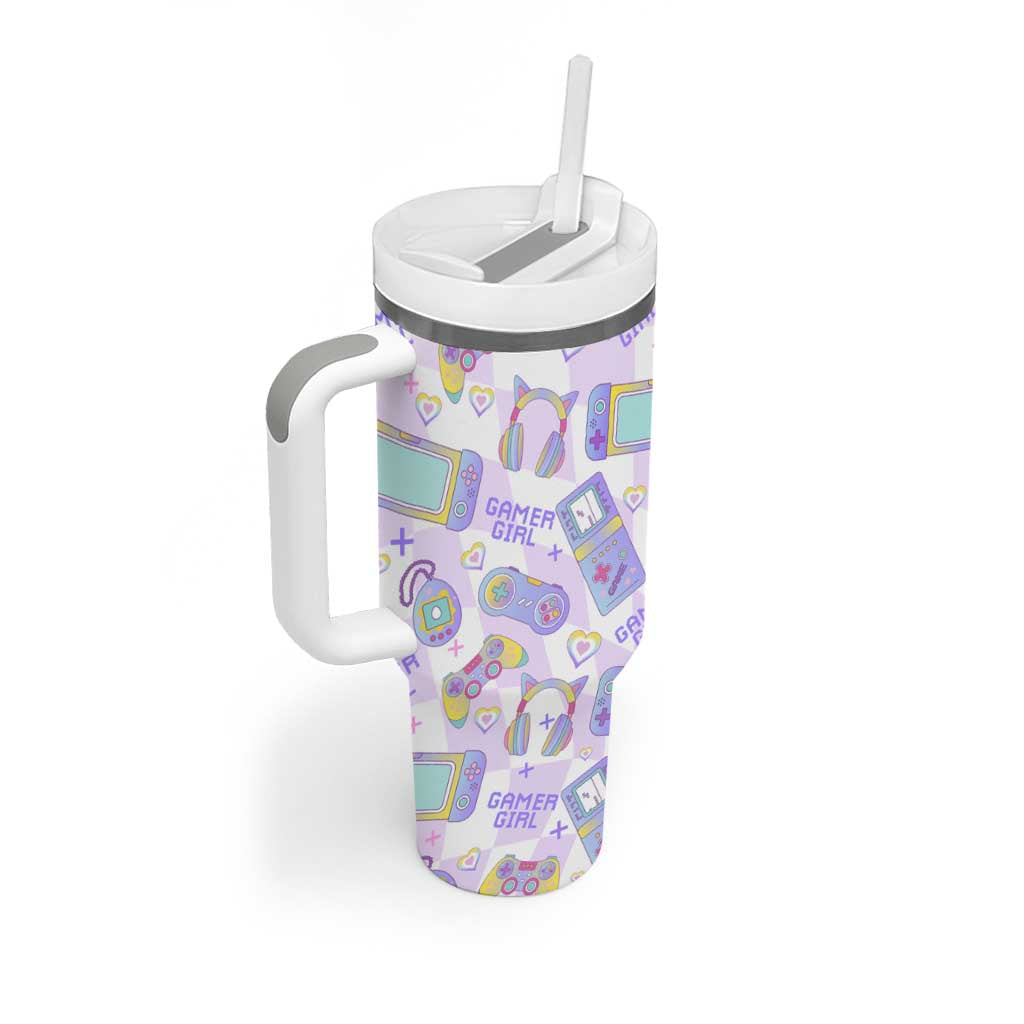 Funny Gifts For Gamer Girl Tumbler With Handle - Wonder Print Shop