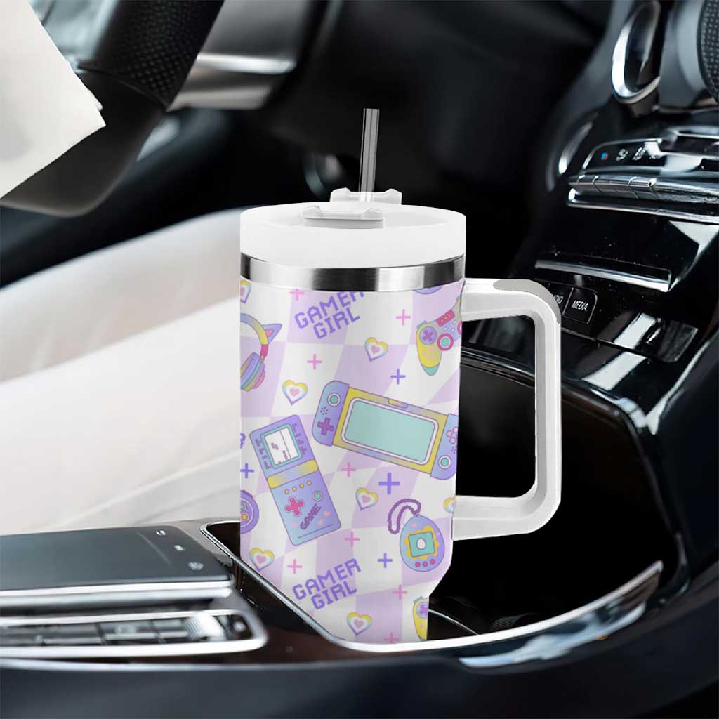 Funny Gifts For Gamer Girl Tumbler With Handle - Wonder Print Shop