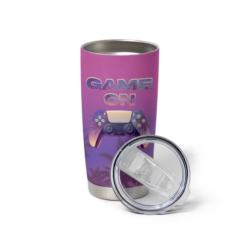 Funny Gamer Tumbler Cup I Am Gaming Do Not Disturb Game On - Wonder Print Shop