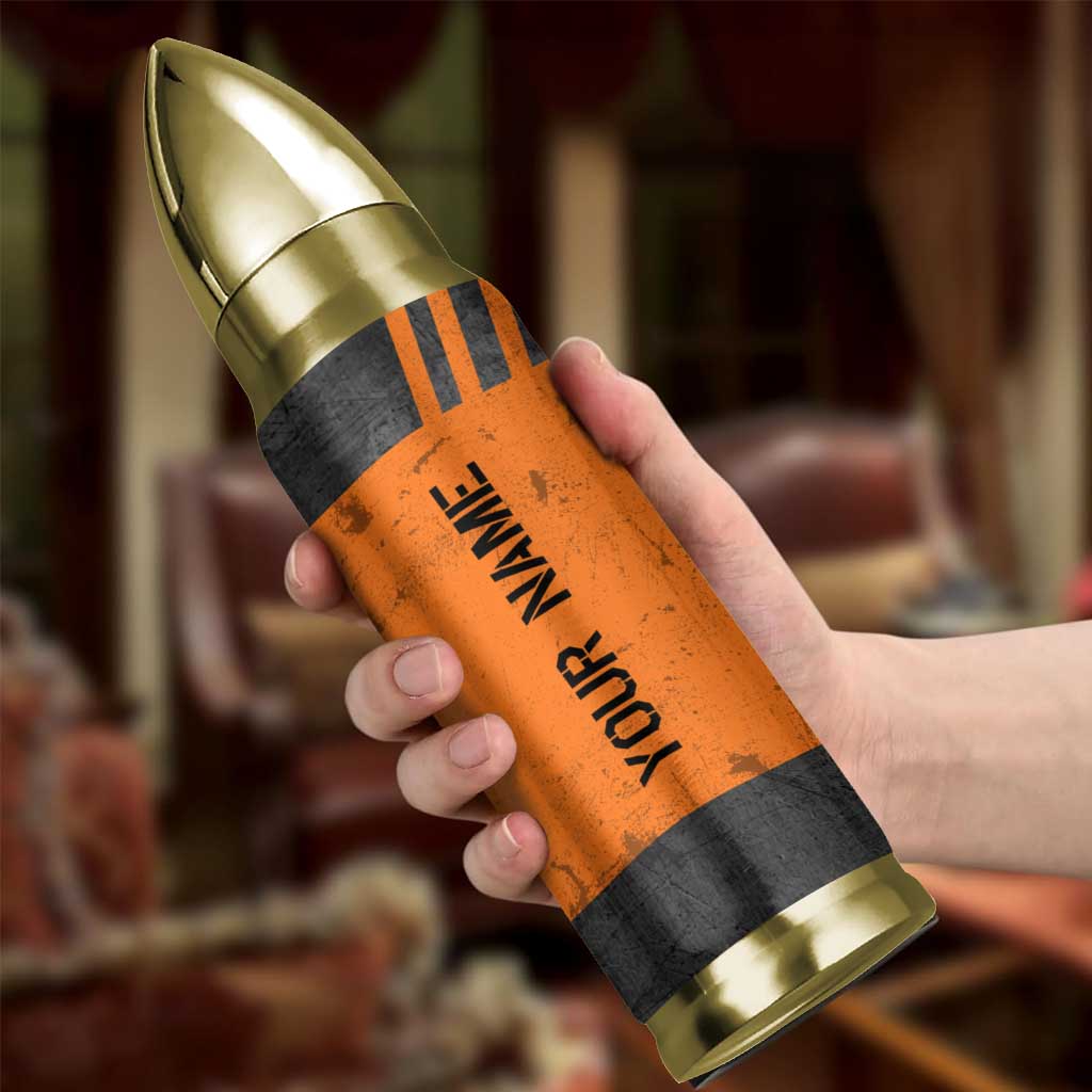 Personalized Gamer Bullet Tumbler Custom Name Can't Hear You I'm Gaming