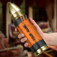 Personalized Gamer Bullet Tumbler Custom Name Can't Hear You I'm Gaming
