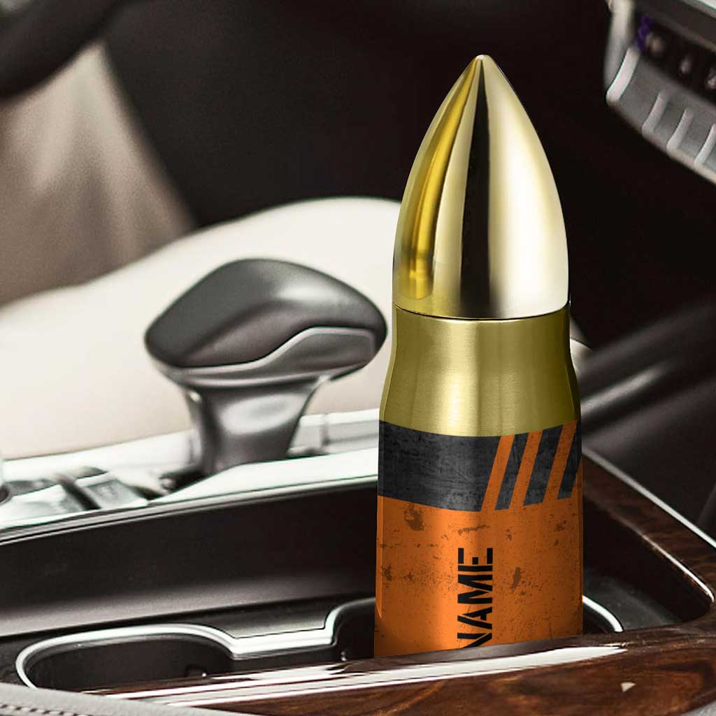 Personalized Gamer Bullet Tumbler Custom Name Can't Hear You I'm Gaming