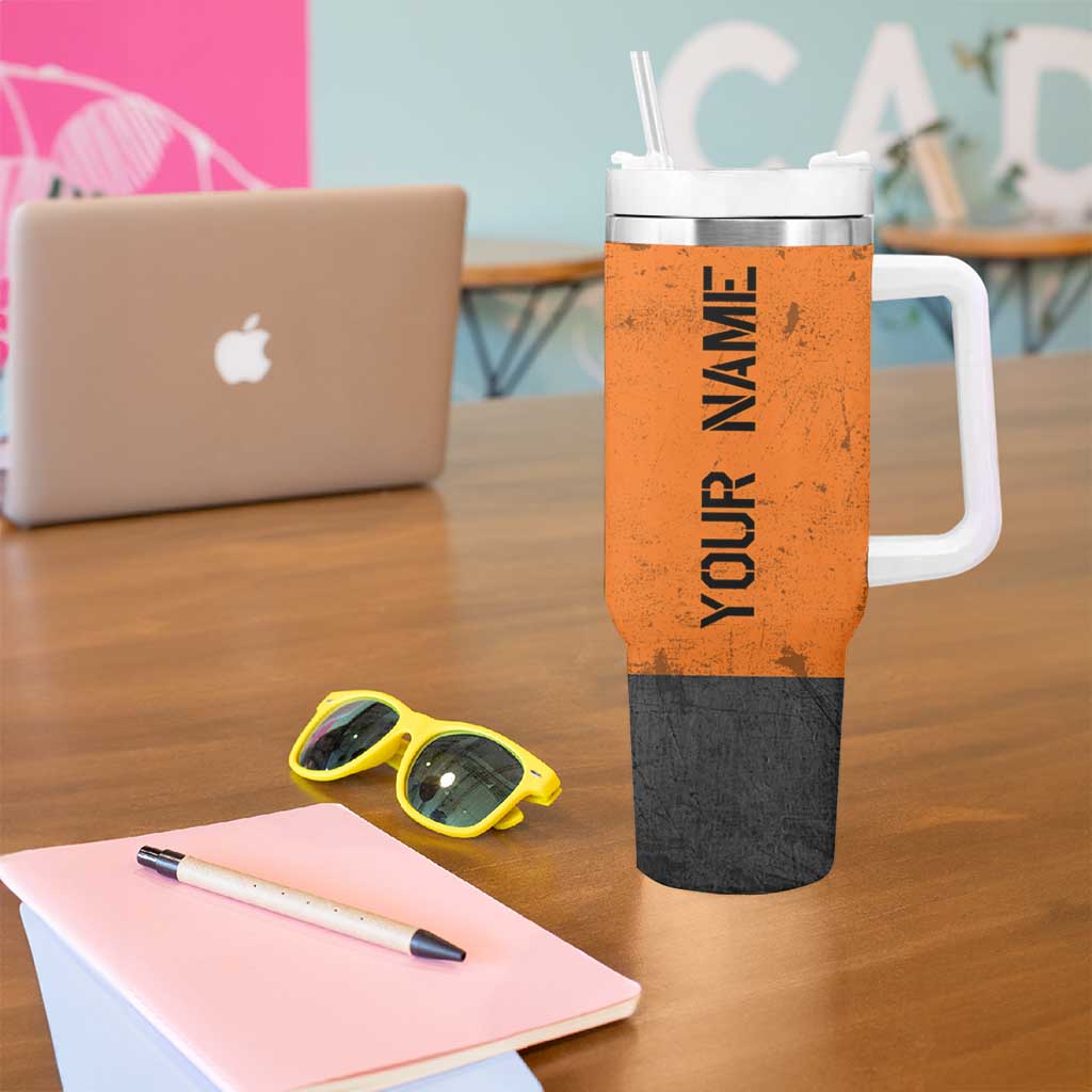Personalized Gamer Tumbler With Handle Custom Name Can't Hear You I'm Gaming - Wonder Print Shop