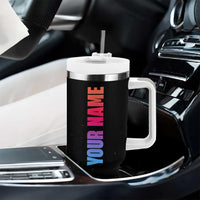 Personalized Gamer Tumbler With Handle Custom Name Eat Sleep Gaming Repeat - Wonder Print Shop