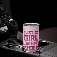Anime Lover Gifts for Girls Tumbler Cup Just A Girl Who Loves Anime - Wonder Print Shop