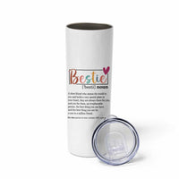 Gifts for Best Friends Skinny Tumbler Bestie Definition - Wonder Print Shop