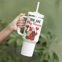 Gifts for Best Friends Tumbler With Handle You Are My Person - Wonder Print Shop