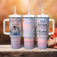 Friendship Gifts Tumbler With Handle Best Friends Forever - Wonder Print Shop