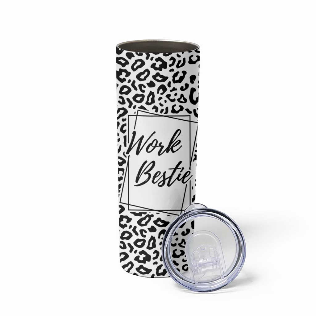 Gifts for Coworker Skinny Tumbler Work Bestie Definition - Wonder Print Shop