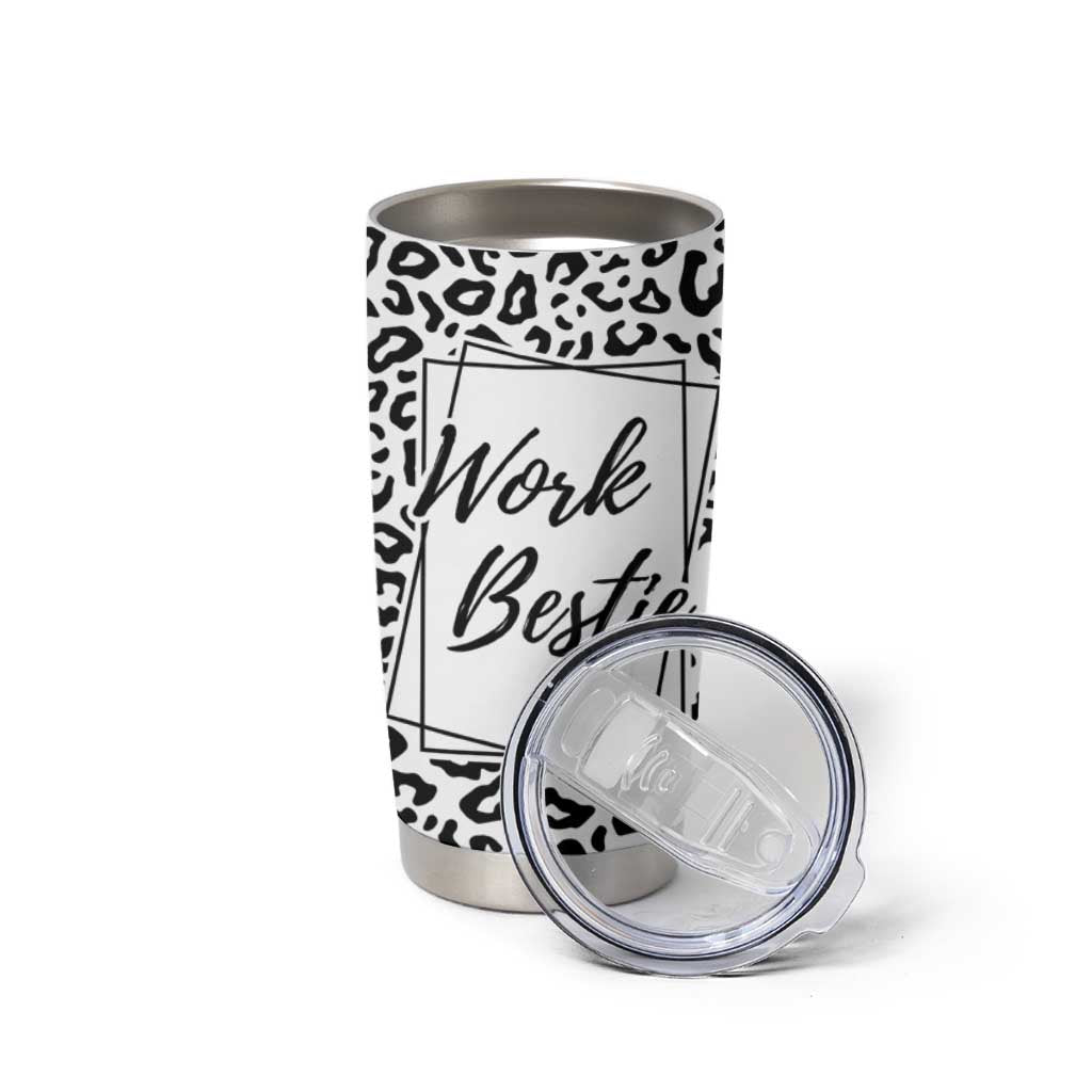 Gifts for Coworker Tumbler Cup Work Bestie Definition - Wonder Print Shop