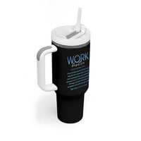 Gifts for Coworker Tumbler With Handle Work Bestie Definition - Wonder Print Shop