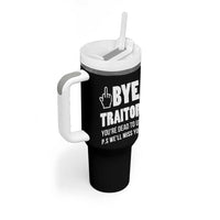 Funny Coworker Leaving Gifts Tumbler With Handle Goodbye Traitor You're Dead To Us - Wonder Print Shop