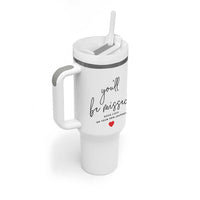 Farewell Gift for Coworker Tumbler With Handle You'll Be Mised Good Luck - Wonder Print Shop