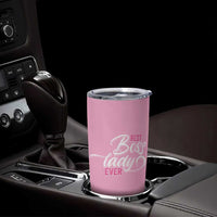Gifts for Female Boss Tumbler Cup Best Boss Lady Ever - Wonder Print Shop