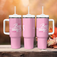 Gifts for Female Boss Tumbler With Handle Best Boss Lady Ever - Wonder Print Shop