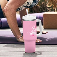 Gifts for Female Boss Tumbler With Handle Best Boss Lady Ever - Wonder Print Shop