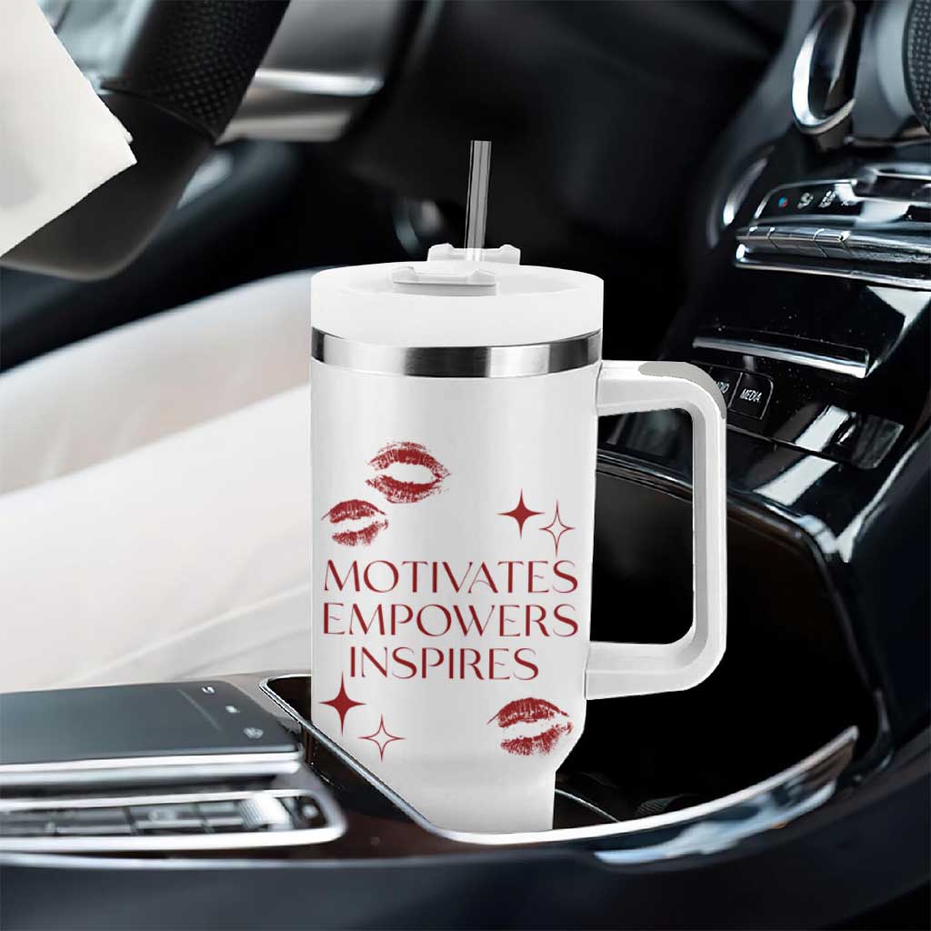 Best Boss Gifts for Women Tumbler With Handle Boss Lady Definition Motivates Empowers Inspires - Wonder Print Shop