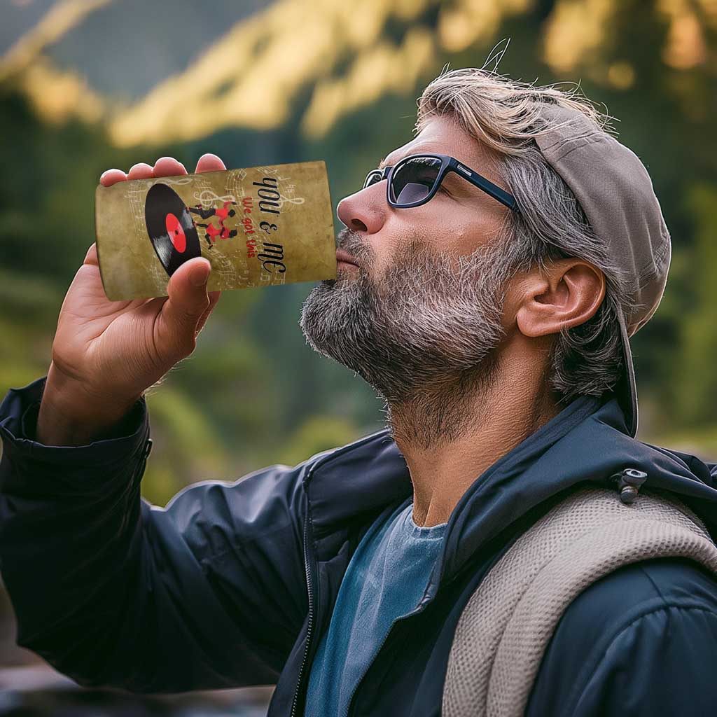 Gifts for Couple 4 in 1 Can Cooler Tumbler The Day I Met You Love You Forever And Always Valentine Anniversary