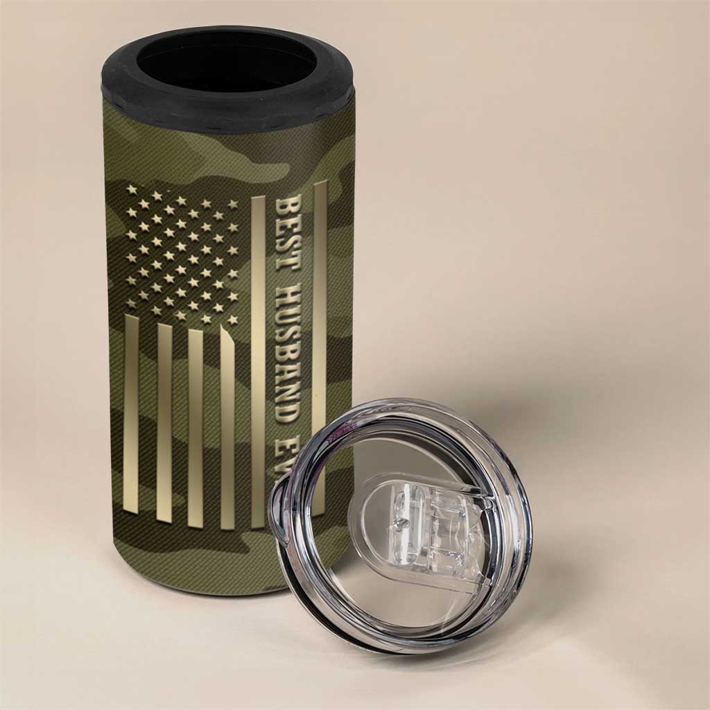Valentines Day Gifts for Him 4 in 1 Can Cooler Tumbler Best Husband Ever Valentine Anniversary Birthday