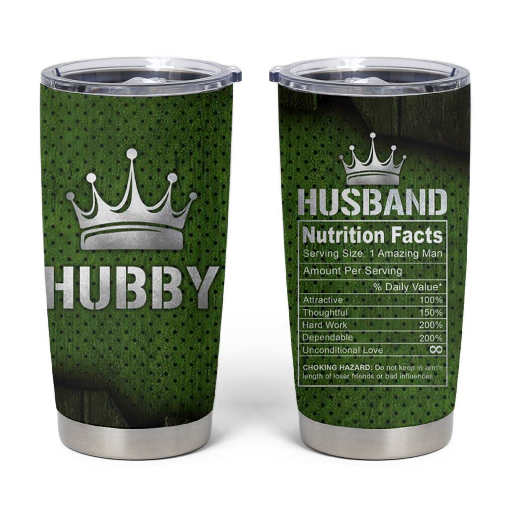 Gifts for Husband Tumbler Cup Hubby Valentine Anniversary Birthday