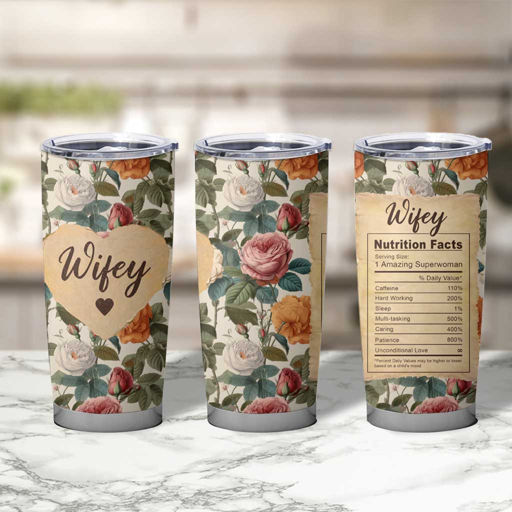 Valentines Day Gifts for Her Tumbler Cup Best Wife Ever