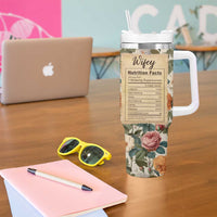 Valentines Day Gifts for Her Tumbler With Handle Best Wife Ever