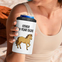 50th Birthday 4 in 1 Can Cooler Tumbler Funny Dancing Unicorn 1976 Other 50 Year Olds
