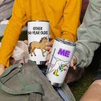 50th Birthday Tumbler Cup Funny Dancing Unicorn 1976 Other 50 Year Olds