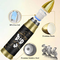 Father's Day Gift For Dad Bullet Tumbler World's Best Dad Daddy